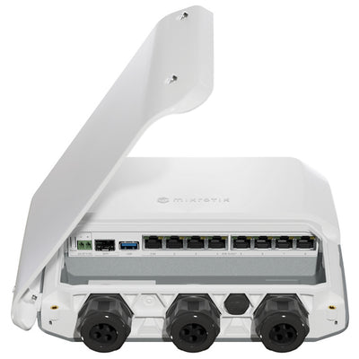 RB5009UPr+S+OUT - MikroTik RB5009UPr+S+OUT Outdoor Router with 7 x 1gb, 1x 2.5gb, 1x 10gb SFP+ and PoE-Out