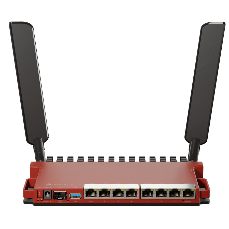 L009UiGS-2HaxD-IN - MikroTik L009UiGS-2HaxD-IN 2.4 GHz 802.11ax Gigabit Wireless Router with SFP Port