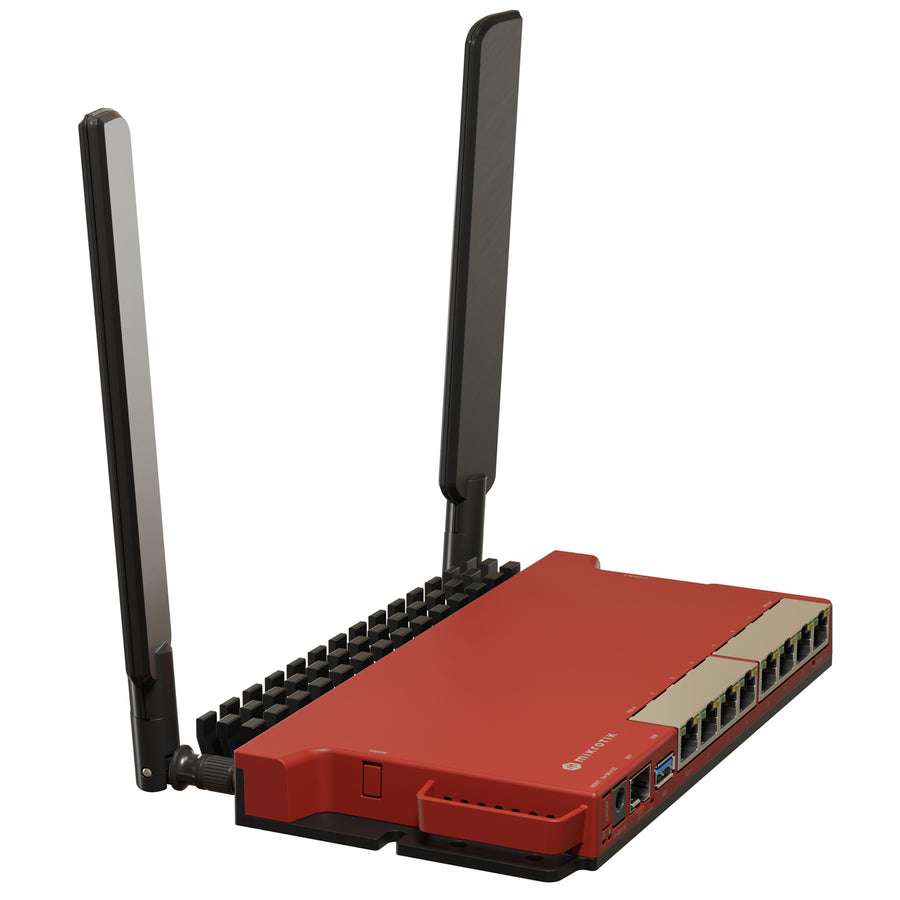 L009UiGS-2HaxD-IN - MikroTik L009UiGS-2HaxD-IN 2.4 GHz 802.11ax Gigabit Wireless Router with SFP Port