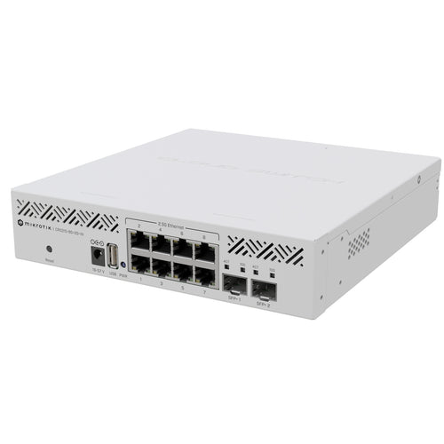 CRS310-8G+2S+IN - MikroTik CRS310-8G+2S+IN Router Switch with 8 x 2.5Gbps and 2 x SFP+ Ports