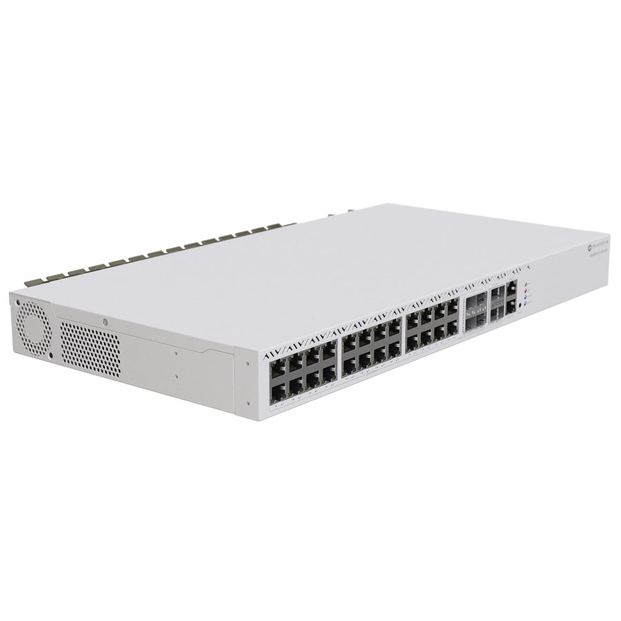 CRS326-4C+20G+2Q+RM - MikroTik CloudRouterSwitch 326-4C+20G+2Q+RM with 20 x 2.5Gbps Ethernet, 4 x Combo and 2 x 40G QSFP+