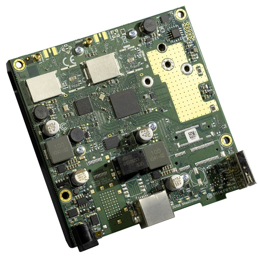 MikroTik L11UG-5HaxD 5 GHz CPE or AP with Wi-Fi 6 RouterBoard dual-core ARM CPU, PoE-in, Gigabit Ethernet and RouterOS v7