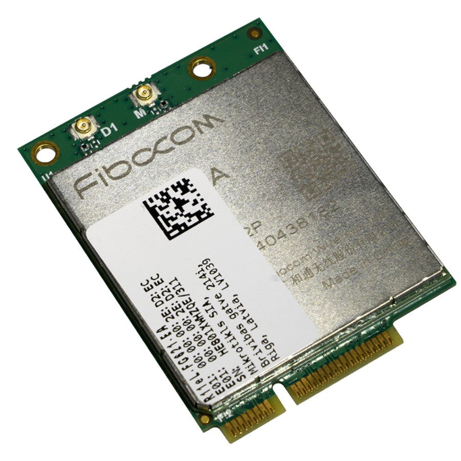 R11eL-FG621-EA - MikroTik 4G LTE CAT6 mini-PCle card R11eL-FG621-EA