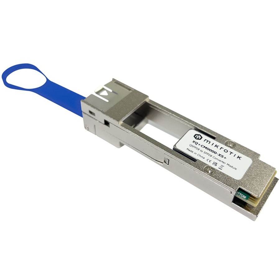 XQ+CM0000-XS+ - MikroTik 100G QSFP28 to 25G SFP28 adapter