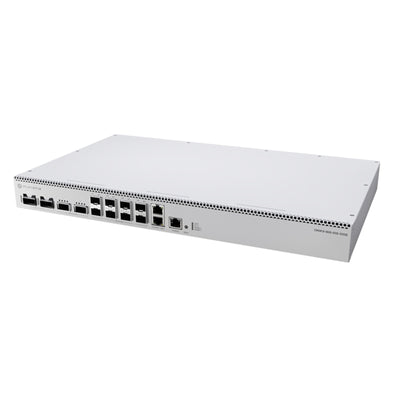 CRS812-8DS-2DQ-2DDQ-RM - MikroTik CRS812-8DS-2DQ-2DDQ-RM Multi-Gig Switch with 2x 10G Ethernet, 8x SFP56, 2x QSFP56 and 2x QSFP56-DD Ports