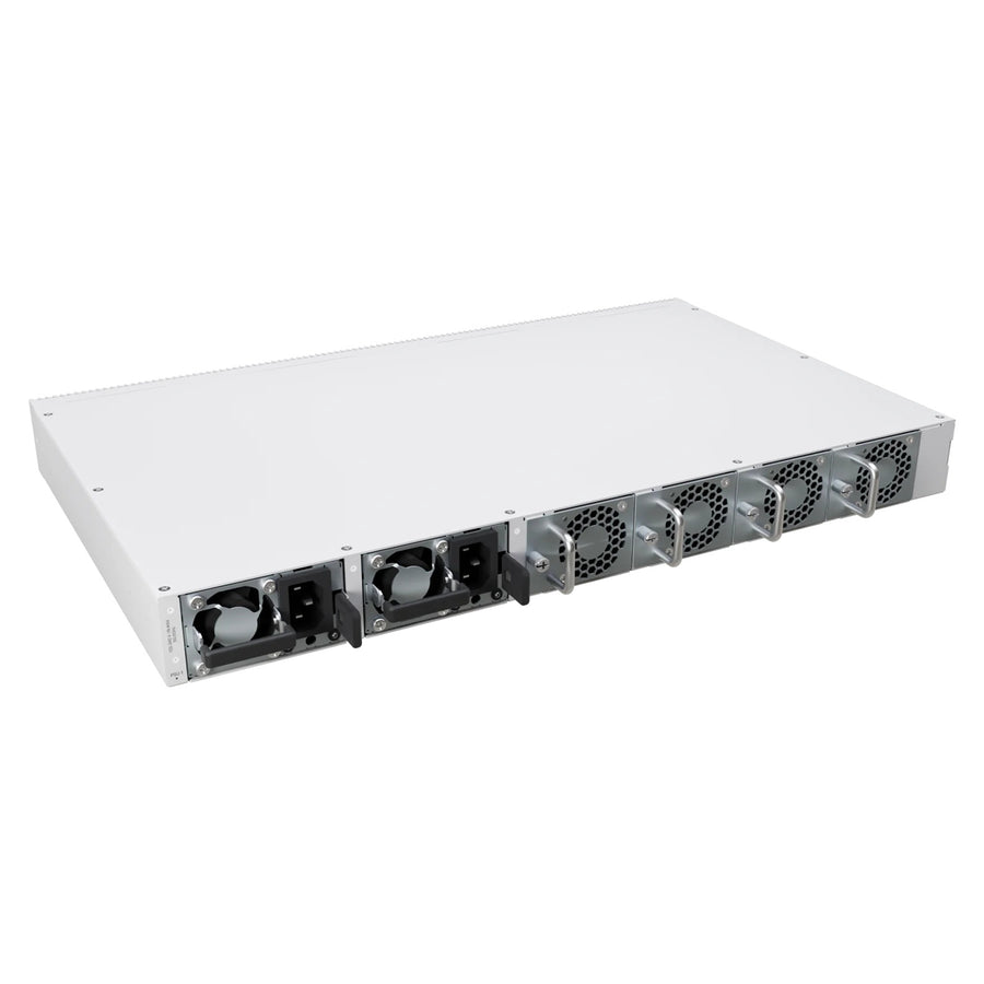CRS812-8DS-2DQ-2DDQ-RM - MikroTik CRS812-8DS-2DQ-2DDQ-RM Multi-Gig Switch with 2x 10G Ethernet, 8x SFP56, 2x QSFP56 and 2x QSFP56-DD Ports