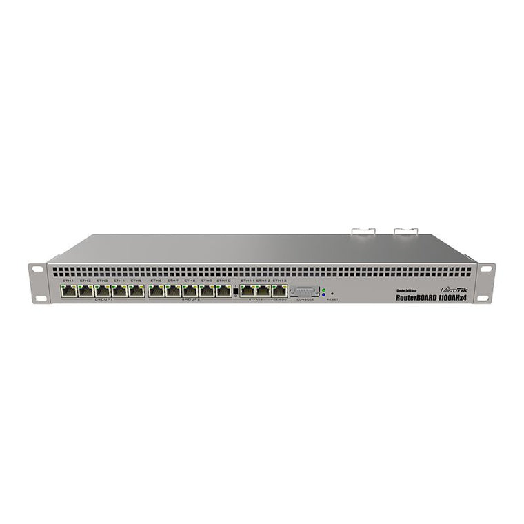 MikroTik RB1100AHX4 - 13-Port Gigabit Router 1U rackmount