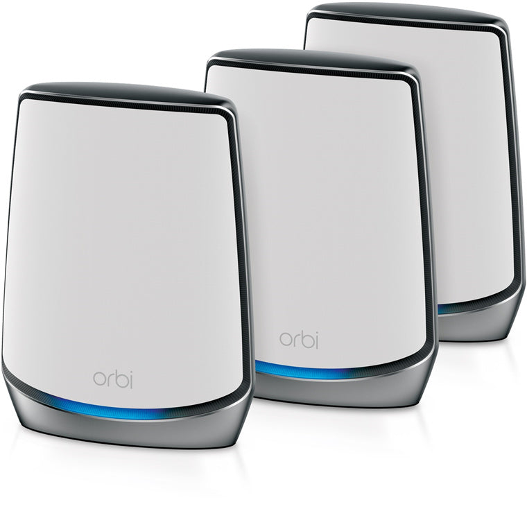Netgear Orbi RBK853 (AX6000) Tri-Band WiFi 6 Mesh System - 3 Pack