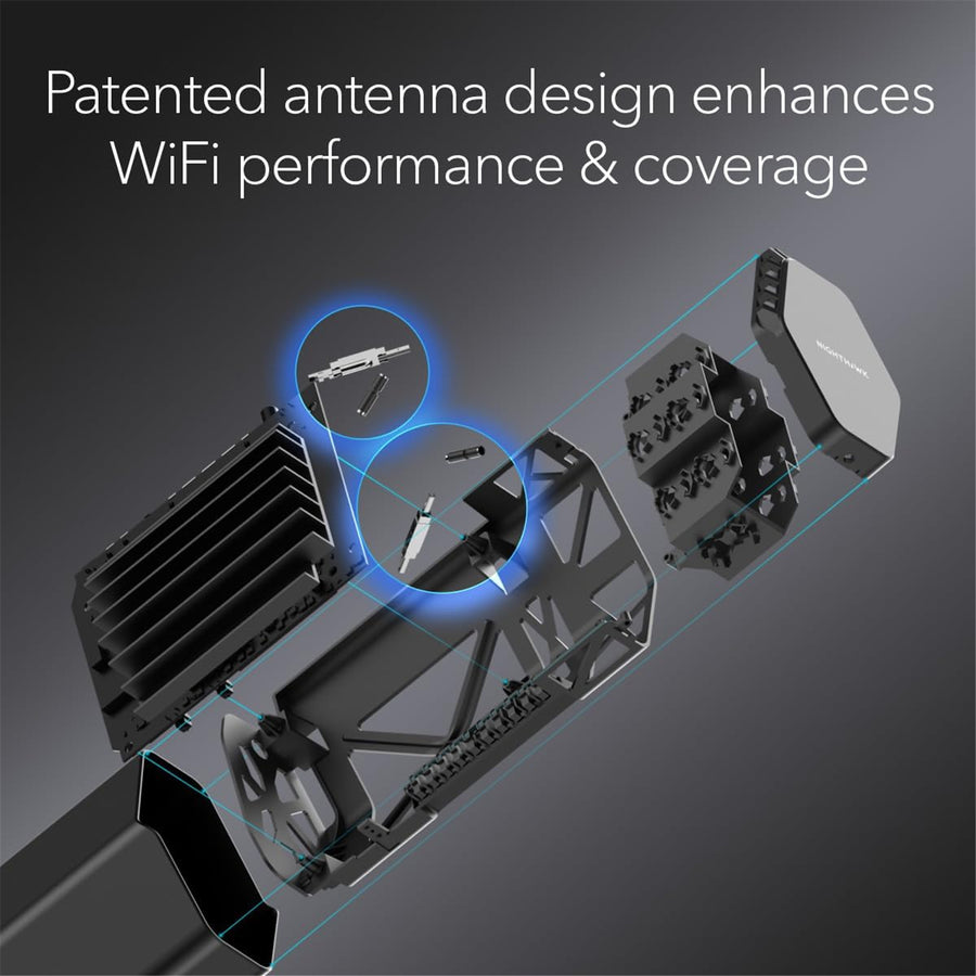 RS300-100APS - NETGEAR RS300-100APS NIGHTHAWKWIFI 7 BE9300 TRI-BAND WIFI 7 ROUTER (RS300)