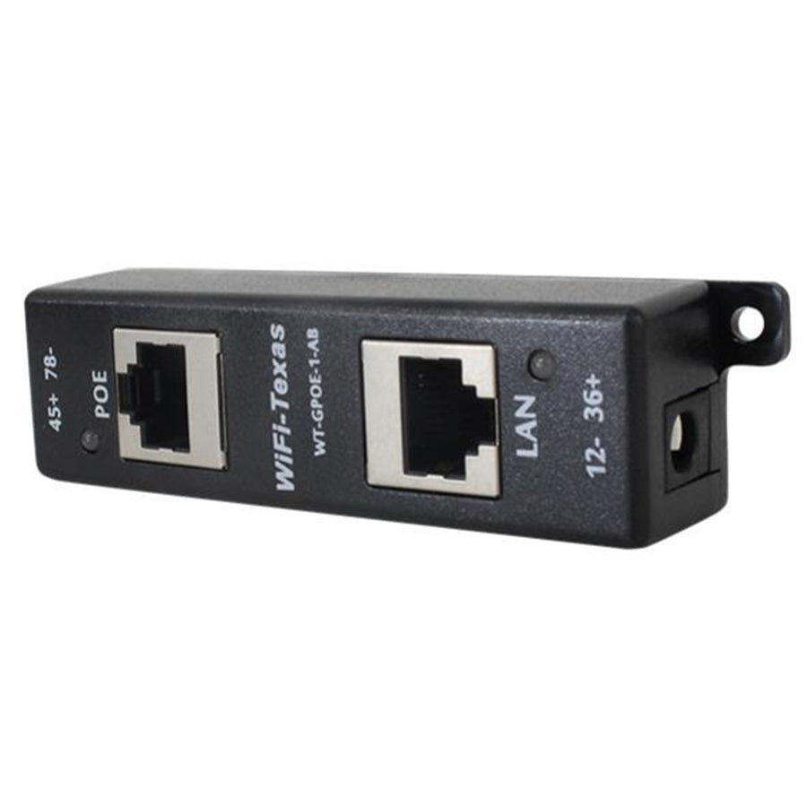 GPOE-2-AB - PoE World Gigabit Mode AB Passive PoE injector