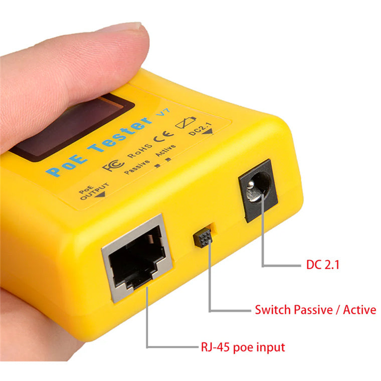 PoE-TesterV7 - PoE World Universal PoE Tester V7