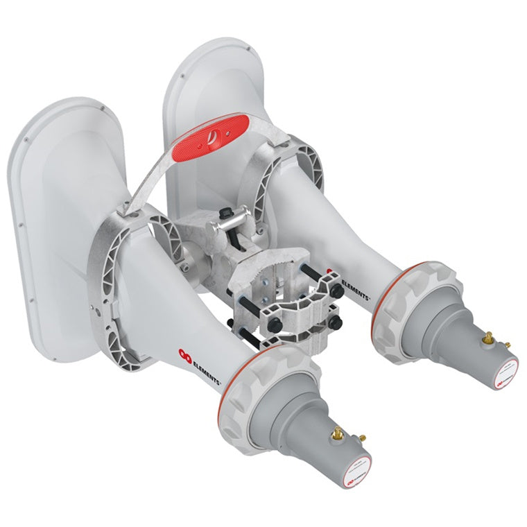 AH90-4x4-SMA - RF Elements 90deg 4x4 5180 - 6000 MHz Asymmetrical Horn Antenna AH90-4x4-SMA