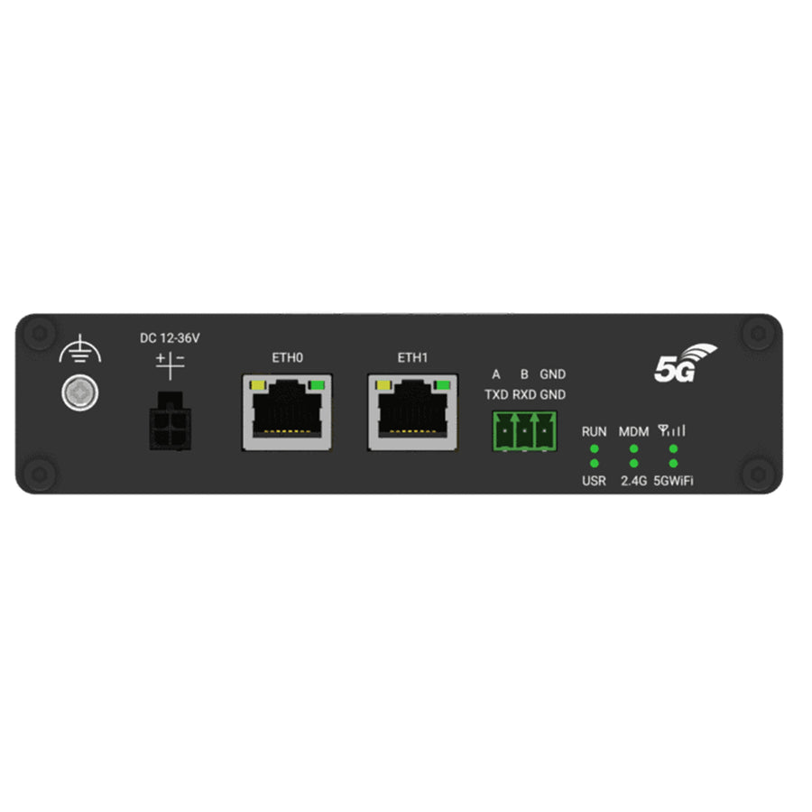 Robustel R5020L-A-5G-A25GL - High Speed Smart 5G Router 2x Eth 1x RS232/RS485 dual-band WiFi (B098004)