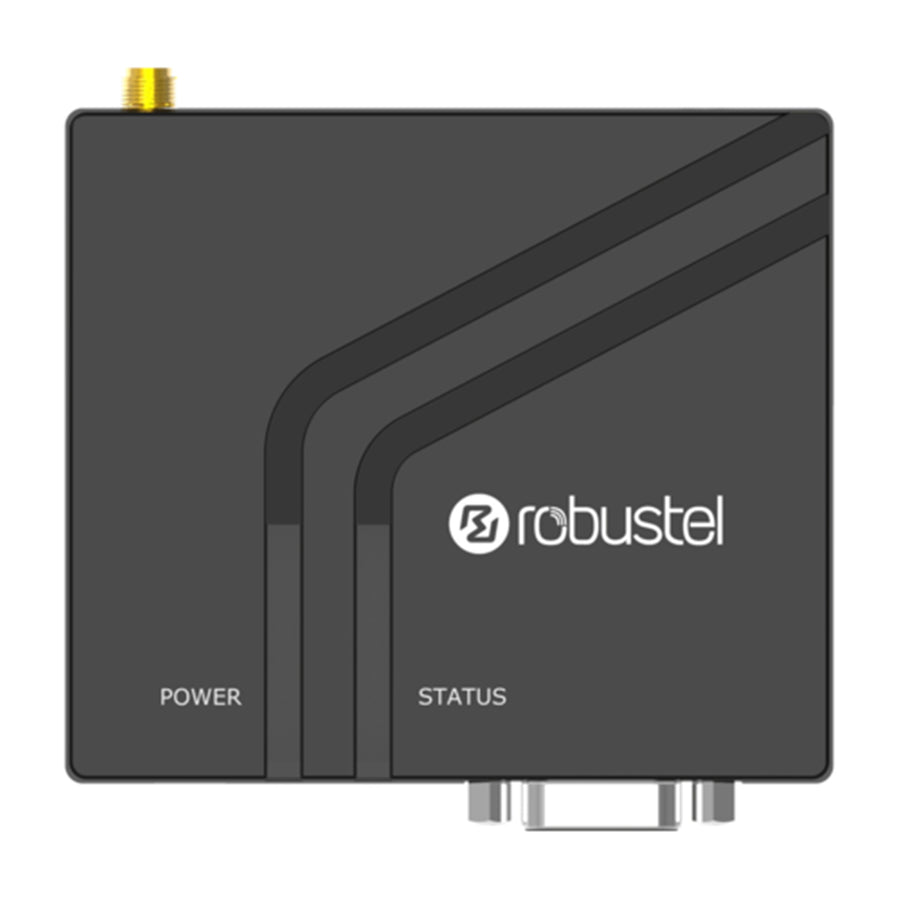 Robustel B007702 - LTE CAT1 Modem 1xSIM 1xRS232 1x mini USB 2.0 Variable 6~36VDC Power Input (M1000-MP4LA)