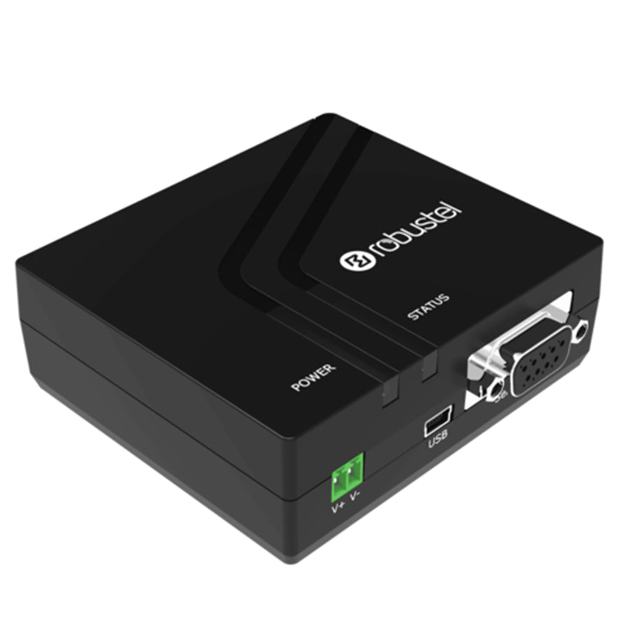 Robustel B007702 - LTE CAT1 Modem 1xSIM 1xRS232 1x mini USB 2.0 Variable 6~36VDC Power Input (M1000-MP4LA)