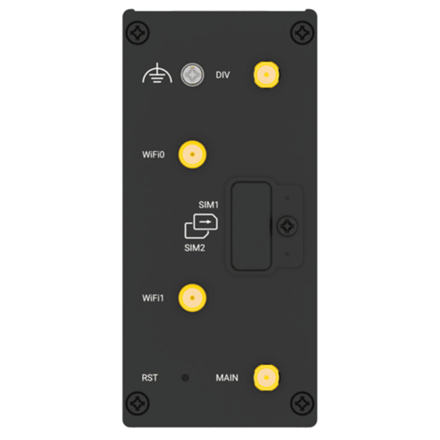 Robustel B015000002 - 4G Router 5x Ethernet mit 4x PoE 1x RS485 2x DI 2x DO WiFi (R2120)