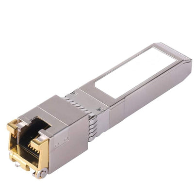 Smartoptics 10G SFP+ RJ45 Copper Bi-Directional Transceiver Module. Supports Auto Negiotation Base-T. Industrial Temp -40C to 85C
