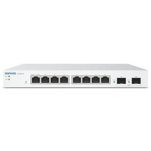 SOPHOS CS101-8 Managed Ethernet Switch 8x 10/100/1Gig ports 2x SFP 1G Ports