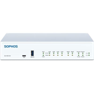 SOPHOS SD-RED 60 High Performance Remote Branch Access Appliance with PoE