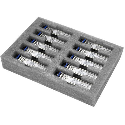 StarTech.com J4859C10PKST 10 pack HPE J4859C Compatible SFP Module - 1000BASE-LX - 1GbE Single Mode (SMF)/Multi Mode (MMF) Fiber Optic Transceiver - 1GE Gigabit Ethernet SFP - LC 10km - 1310nm DDM HPE