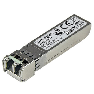 StarTech.com Cisco SFP-10G-SR-X Compatible SFP+ Module - 10GBASE-SR - 10GbE Multimode Fiber MMF Optic Transceiver - 10GE Gigabit Ethernet SFP+ - LC 300m - 850nm - DDM Cisco Firepower, ASR9000, C93