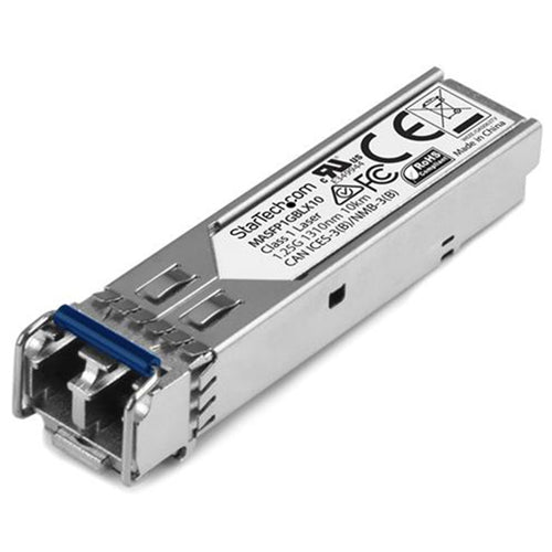StarTech.com Cisco Meraki MA-SFP-1GB-LX10 Compatible SFP Module - 1000BASE-LX - 1GbE Single Mode Fiber SMF Optic Transceiver - 1GE Gigabit Ethernet LC 10km - 1310nm Cisco Meraki MS225, MX400, MS250