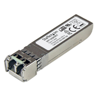 StarTech.com MSA Uncoded Compatible SFP+ Module - 10GBASE-SR - 10GbE Multi Mode Fiber (MMF) Optic Transceiver - 10GE Gigabit Ethernet SFP+ - LC 300m - 850nm - DDM