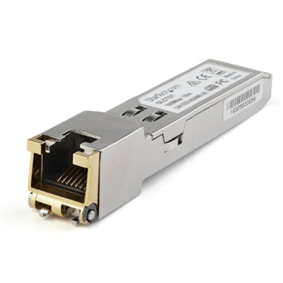 StarTech.com Dell EMC SFP-1G-T Compatible SFP Module - 1000BASE-T - SFP to RJ45 Cat6/Cat5e - 1GE Gigabit Ethernet SFP - RJ-45 100m -