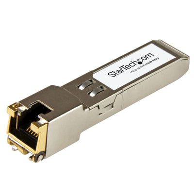 StarTech.com Brocade BRSFP-1GECOPR Compatible SFP Module - 1000BASE-T - SFP to RJ45 Cat6/Cat5e 1GE Gigabit Ethernet SFP - RJ-45 100m