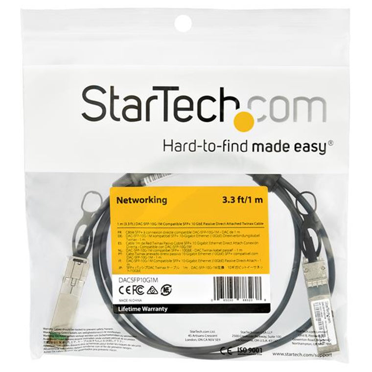StarTech.com DACSFP10G1M
