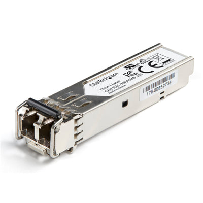 StarTech.com Juniper SFP-1GE-LH Compatible SFP Module - 1000BASE-ZX - 1GbE Single Mode Fiber SMF Optic Transceiver - 1GE Gigabit Ethernet SFP - LC 80km - 1550nm - DDM
