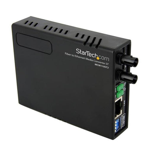 StarTech.com MCM110ST2 MM FIBER ETHERNET MEDIA CONVERTER ST 2KM