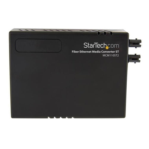 StarTech.com MCM110ST2 MM FIBER ETHERNET MEDIA CONVERTER ST 2KM