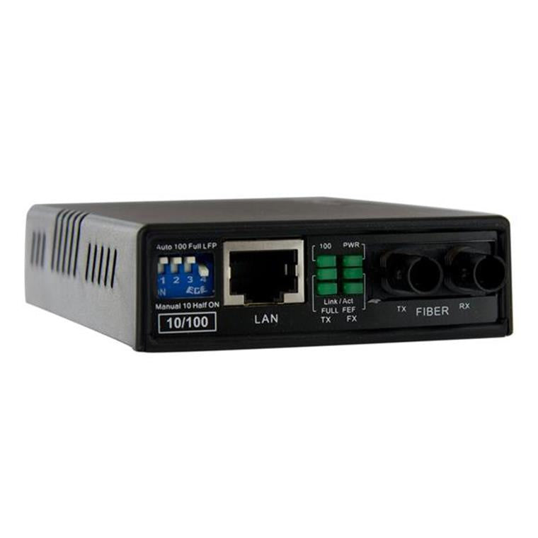 StarTech.com MCM110ST2 MM FIBER ETHERNET MEDIA CONVERTER ST 2KM