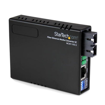 StarTech.com MCM110SC2 - FIBER TO ETHERNET MEDIA CONVERTER SC