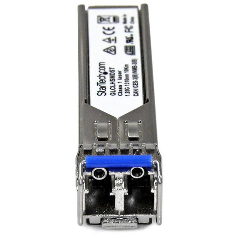 StarTech.com GLCLHSMDST Cisco GLC-LH-SMD Compatible SFP Module - 1000BASE-LX/LH - 1GbE Single Mode Fiber SMF Optic Transceiver - 1GE Gigabit Ethernet SFP - LC 10km - 1310nm - DDM Cisco Firepower, ASR920, IE2000