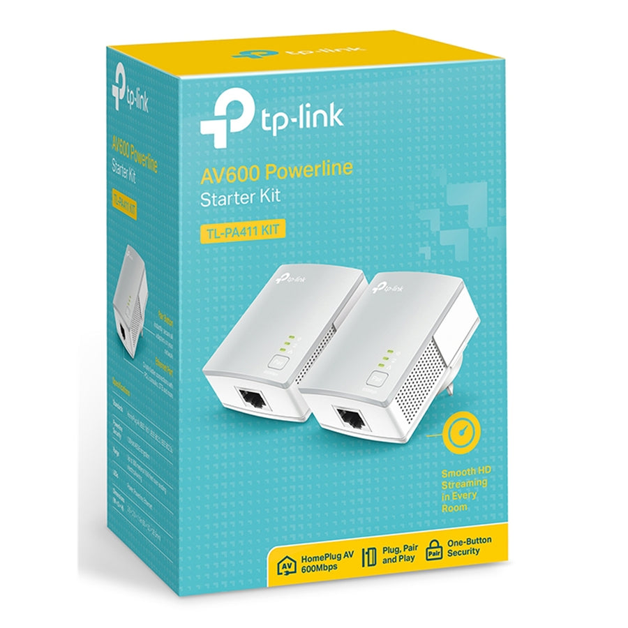 TP-Link  TL-PA411 KIT AV600 Powerline Kit