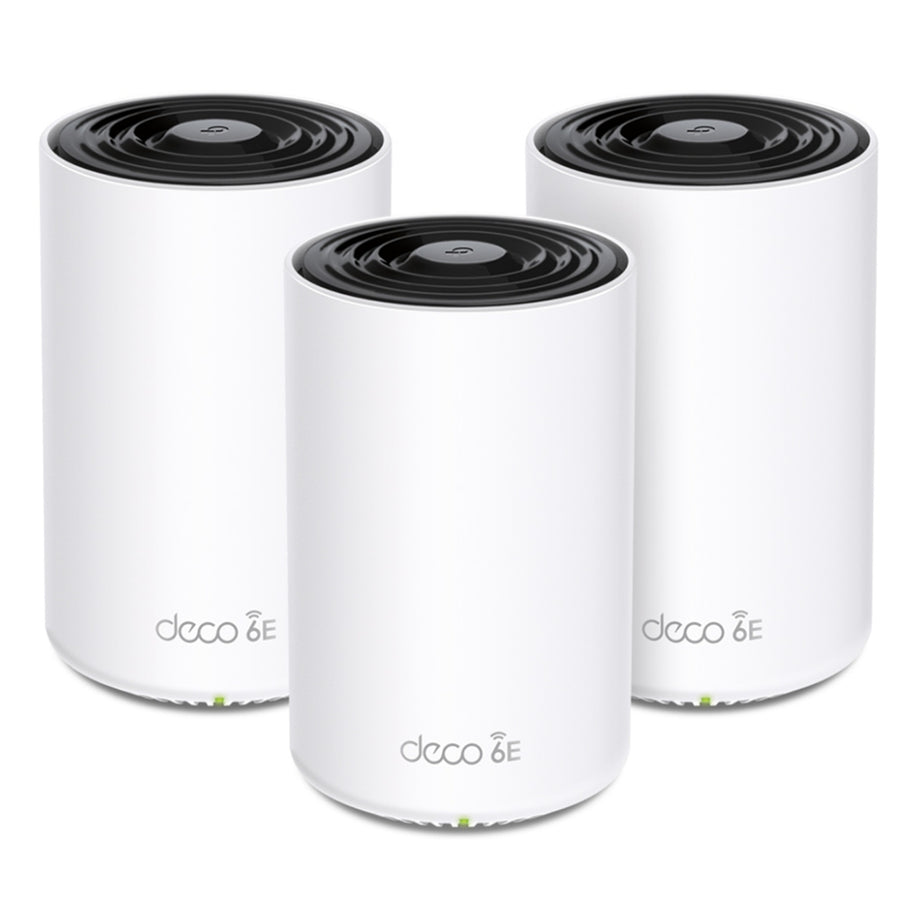 TP-Link Deco XE75 AXE5400 Tri-Band Mesh Wi-Fi 6E System - 3 Pack