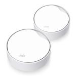 TP-Link TL-DECOX50-POE-2P - TP LINK Deco X50-POE AX3000 Whole Home Mesh WiFi 6 System with PoE - 2-Pack