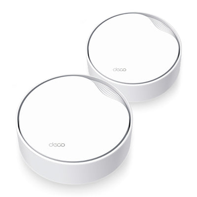 TP-Link TP LINK Deco X50-POE AX3000 Whole Home Mesh WiFi 6 System with PoE - 2-Pack