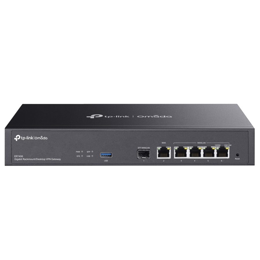 TP-Link ER7406, Omada Gigabit Rackmount/Desktop VPN Gateway
