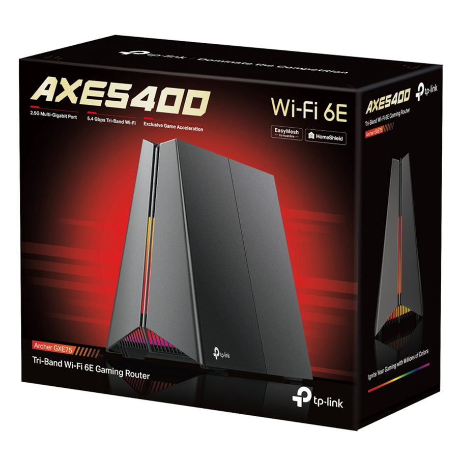 TP-Link Archer GXE75 (AXE5400) Tri-Band WiFi 6E Gaming Router