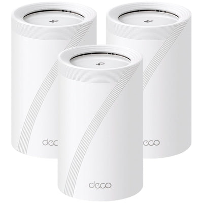 TP-Link Deco BE65 Pro (BE11000) Tri-Band WiFi 7 Whole Home Mesh System - 3 Pack