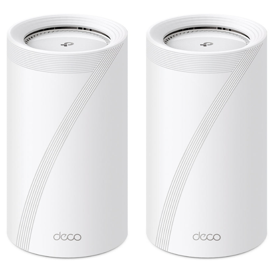 TP-Link Deco BE85 BE22000 Tri-Band Whole Home Mesh Wi-Fi 7 System - 2 Pack