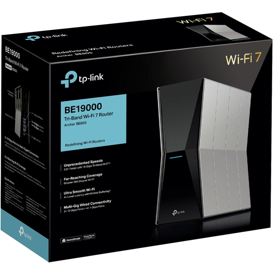TP-Link Archer BE805 (BE19000) Tri-Band WiFi 7 Router