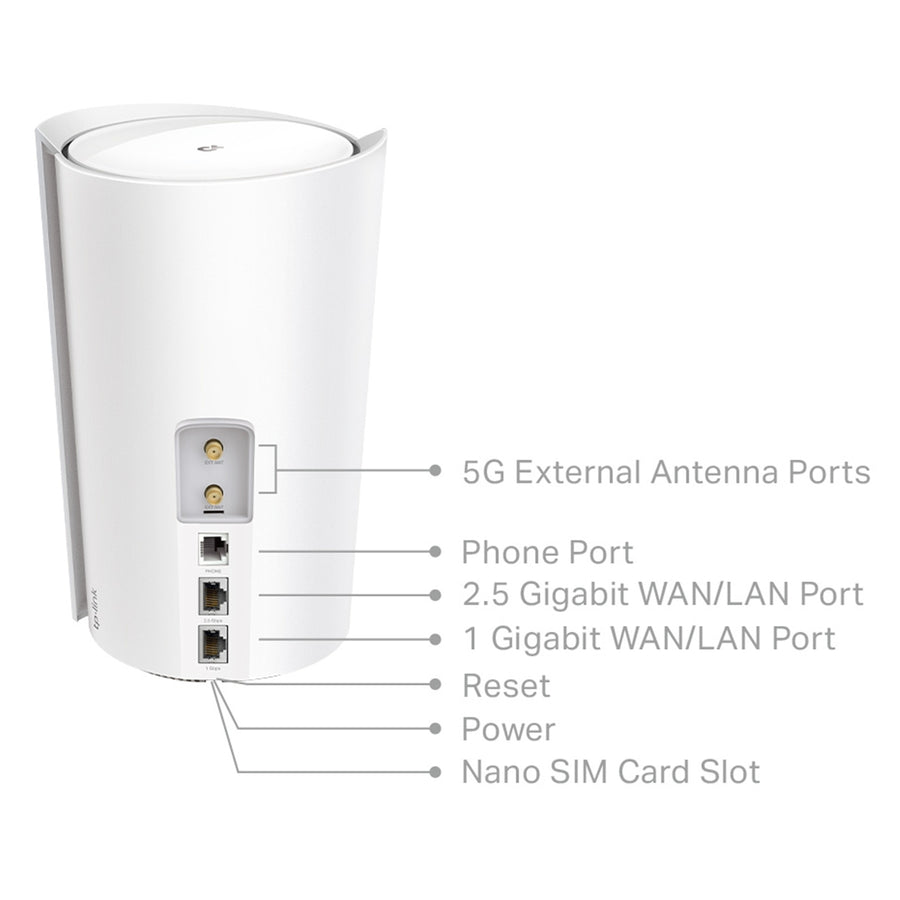TP-Link Deco X80-5G  5G Release-15 AX6000 Wi-Fi 6 Router