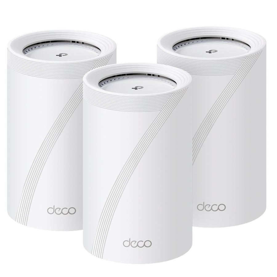 TP-Link Deco BE68 (BE14000) Tri-Band WiFi 7 Whole Home Mesh System - 3 Pack