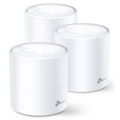 TP-Link Deco X20 Wi-Fi 6 Whole-Home Mesh System - 3 Pack, MU-MIMO, Dual-Band AC1800, Parental Controls, Antivirus, QOS