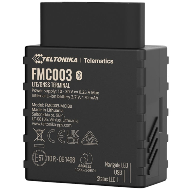 Teltonika FMC003 4G LTE Cat 1 tracker with OBD OEM data reading