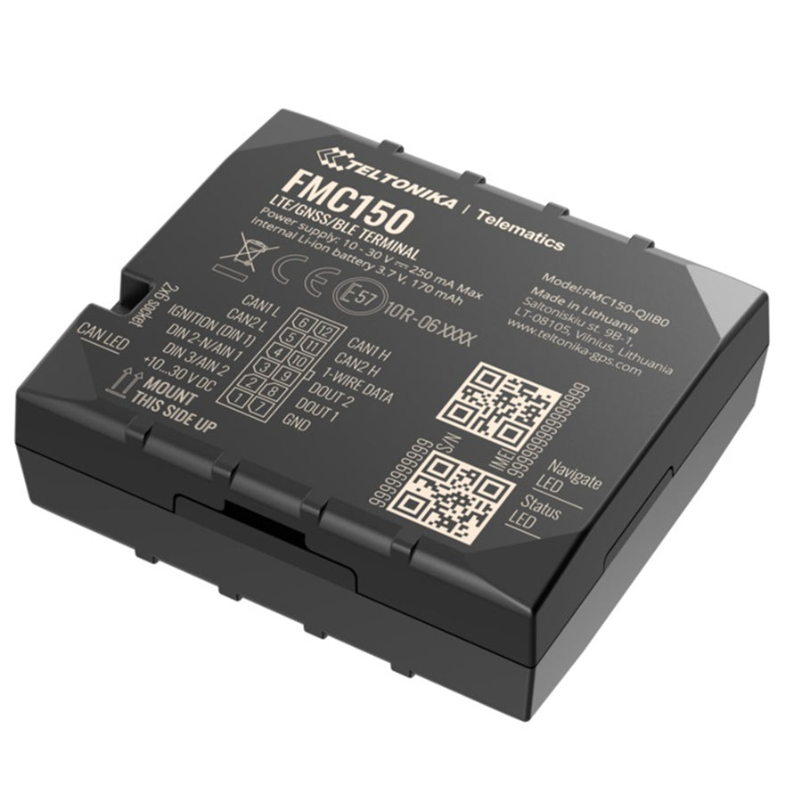 FMC150 - Teltonika FMC150 Advanced LTE terminal with flexible inputs configuration and Built-in Can Bus